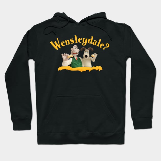 Wensleydale? Wallace and Gromit Hoodie by abbygator